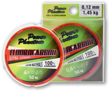 Рыболовная леска Power Phantom PPFEL50014 0.14 мм прозрачный купить,NaN