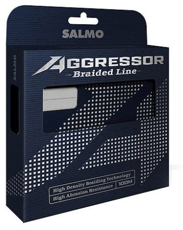 Рыболовная леска Salmo Aggressor Braid 4908-013 0.13 мм зеленый