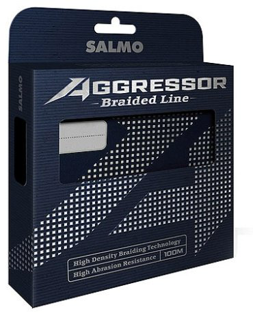 Рыболовная леска Salmo Aggressor Braid 4908-013 0.13 мм зеленый купить,NaN