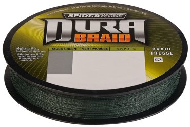 Рыболовная леска Spiderwire Dura Braid 135 м 0.19 мм зеленый купить,NaN