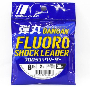 Рыболовная леска Major Craft Fluoro Shock Leader 0.235 мм прозрачный