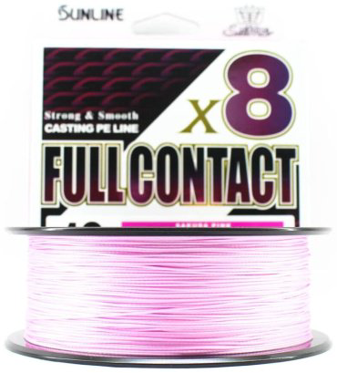Рыболовная леска Sunline Saltimate Full Contact X8 0.535 мм розовый купить,NaN
