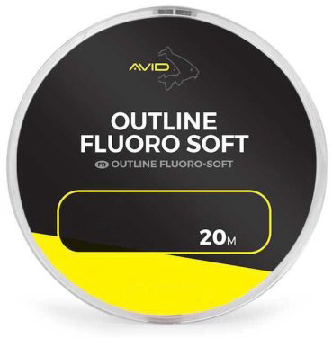 Рыболовная леска Avid Carp Outline Fluoro-Soft 20m A0630012 0.45 мм камуфляж купить,NaN