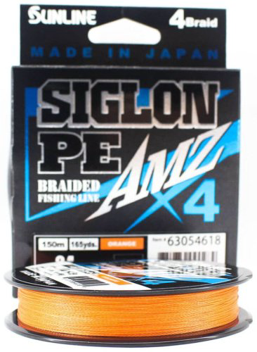 Рыболовная леска Sunline Siglon PE X4 AMZ 0.242 мм оранжевый купить,NaN