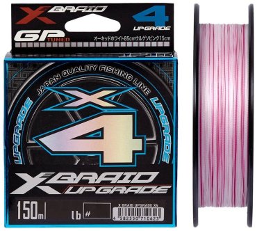Рыболовная леска YGK X-Braid Upgrade X4 0.09 мм мультиколор
