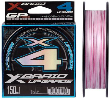 Рыболовная леска YGK X-Braid Upgrade X4 0.09 мм мультиколор
