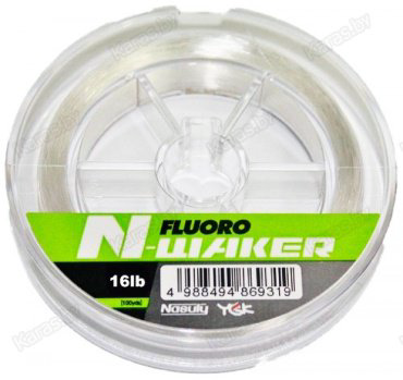 Рыболовная леска YGK Nasuly N-Waker Fluoro 0.184 мм прозрачный купить,NaN