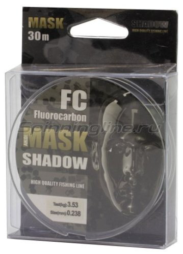 Рыболовная леска AKKOI Mask Shadow MSH30-0.12 0.12 мм прозрачный