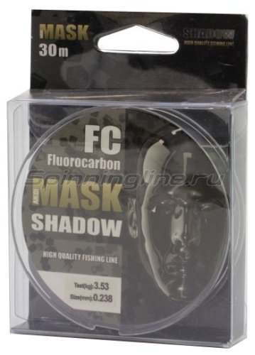 Рыболовная леска AKKOI Mask Shadow MSH30-0.16 0.16 мм прозрачный