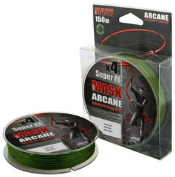 Рыболовная леска AKKOI Mask Arcane X4-150 0.10 мм зеленый