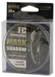 Рыболовная леска AKKOI Mask Shadow MSH30-0.12 0.12 мм прозрачный