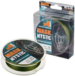 Рыболовная леска AKKOI Mask Mystic X4 0.10 мм зеленый