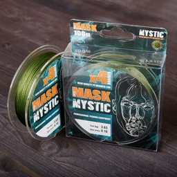 Рыболовная леска AKKOI Mask Mystic X4 0.10 мм зеленый