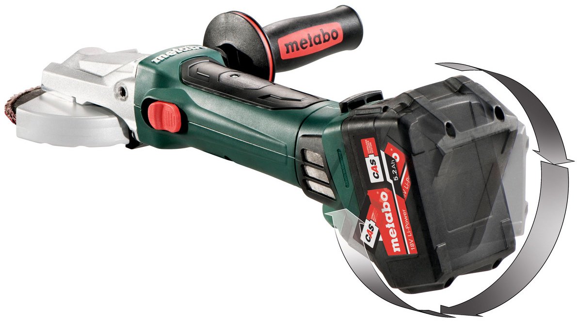 Шлифмашина угловая Metabo WF 18 LTX 125 Quick - ForteMarket Шлифмашина угловая Metabo WF 18 LTX 125 Quick купить,0