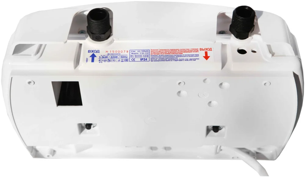 Водонагреватель Atmor Lotus 3,5 KW TAP белый купить,0
