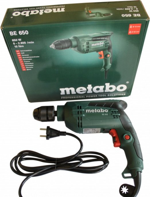 Metabo дрель BE 650 (600741000) купить,NaN