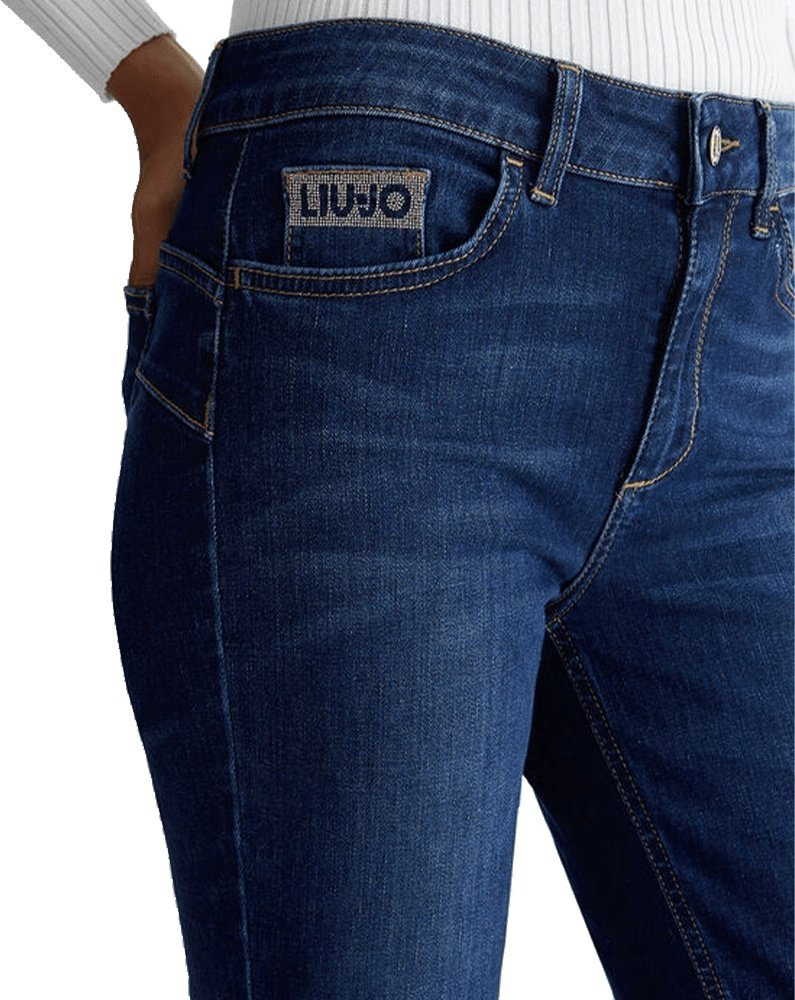 Джинсы зауженные LIU JO синий купить,44000