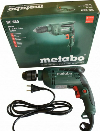 Metabo дрель BE 650 (600741000)