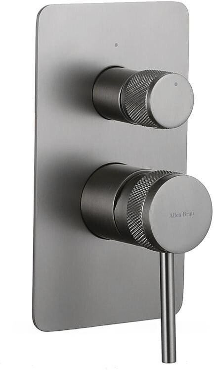 Смеситель для душа ALLEN BRAU 5.31011-MG PRIORITY X2, латунь, цвет графит купить,239500