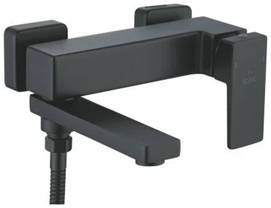 Смеситель для ванны Rose R2802H, латунь, цвет черный купить,NaN