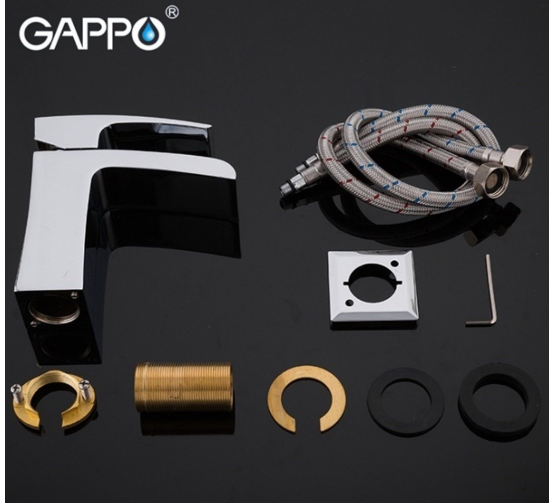Смеситель для раковины (умывальника) Gappo G1007-20, однозахватный купить,NaN
