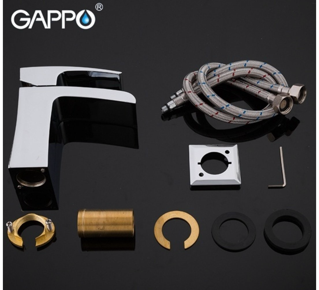 Смеситель для раковины (умывальника) Gappo G1007-20, однозахватный купить,NaN