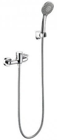 Смеситель для ванны с душем BRAVAT Slim F9332366CP-01-RUS, однозахватный купить,51100