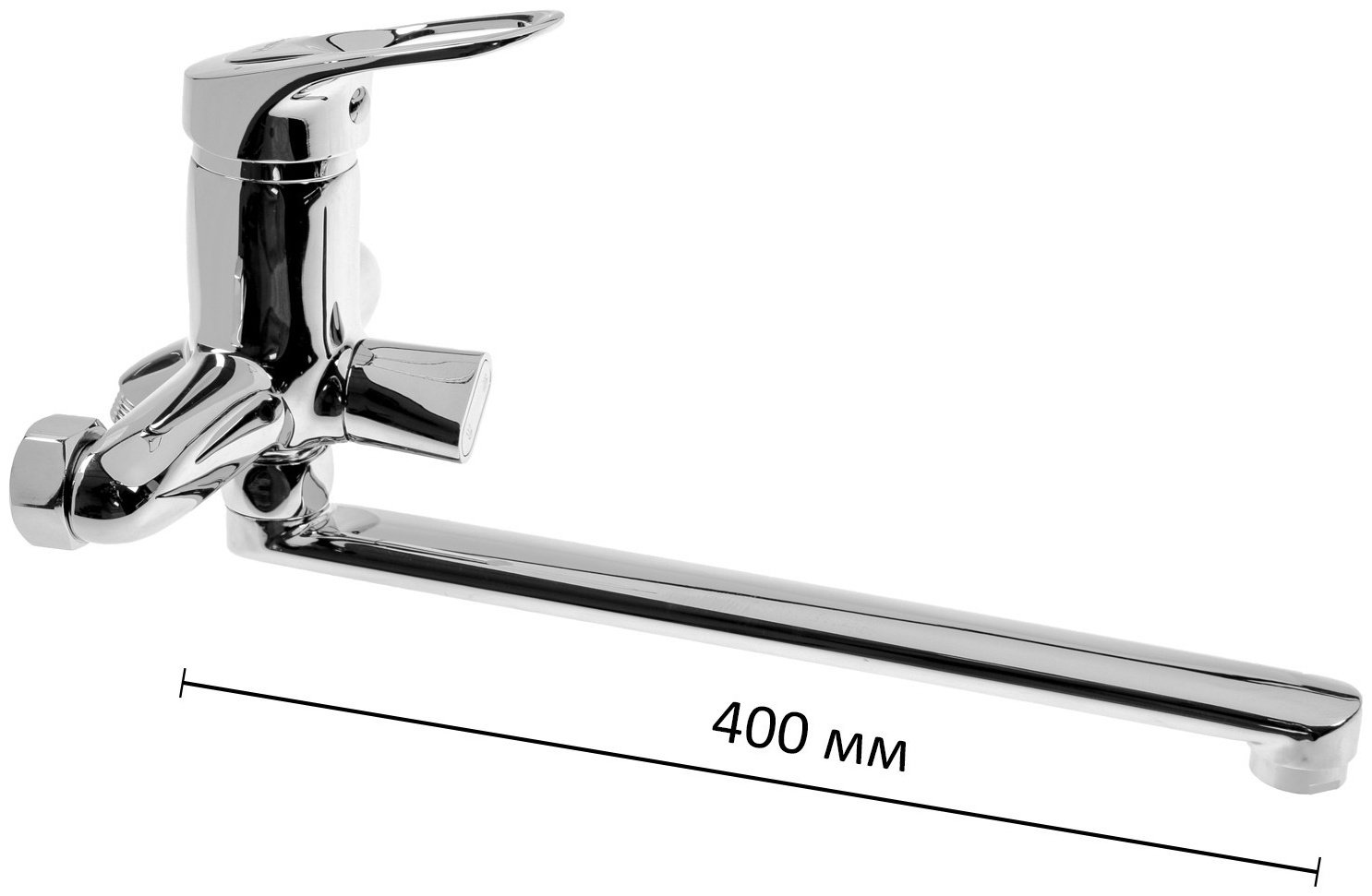 Смеситель для ванны Haiba HB2237, латунь, цвет хром купить,40352
