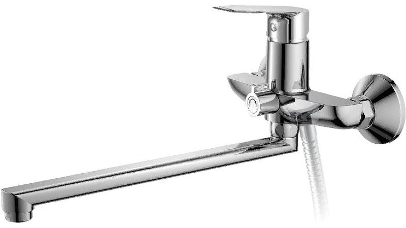 Смеситель для ванны Haiba HB22506, латунь, цвет хром купить,NaN