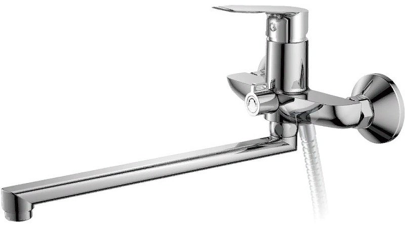 Смеситель для ванны Haiba HB22506, латунь, цвет хром купить,NaN