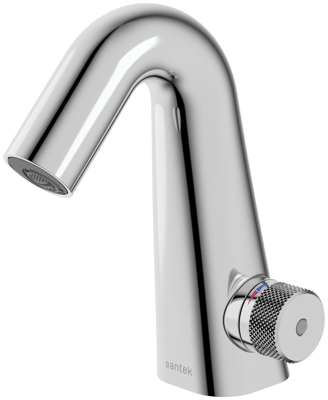 Смеситель для раковины (умывальника) Santek WH5A06019C001 , однозахватный купить,NaN