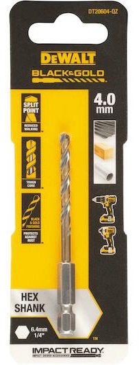 Сверло DeWALT по металлу DeWALT DT20604 -QZ 4 мм, 1 шт.