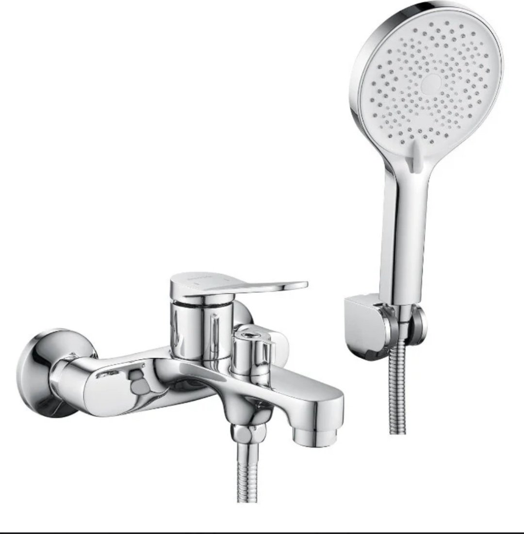 Смеситель для ванны Shevanik S6202, латунь, цвет хром купить,NaN