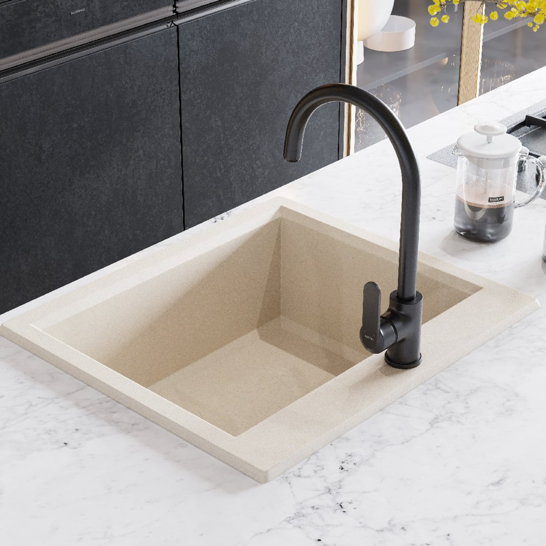 Смеситель для кухни (мойки) Santek WH5A41008N001, однозахватный купить,44300