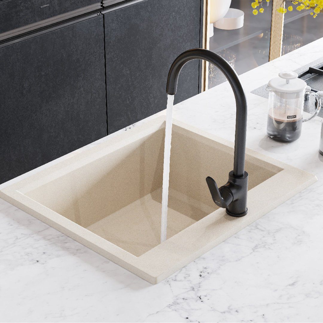 Смеситель для кухни (мойки) Santek WH5A41008N001, однозахватный купить,44300