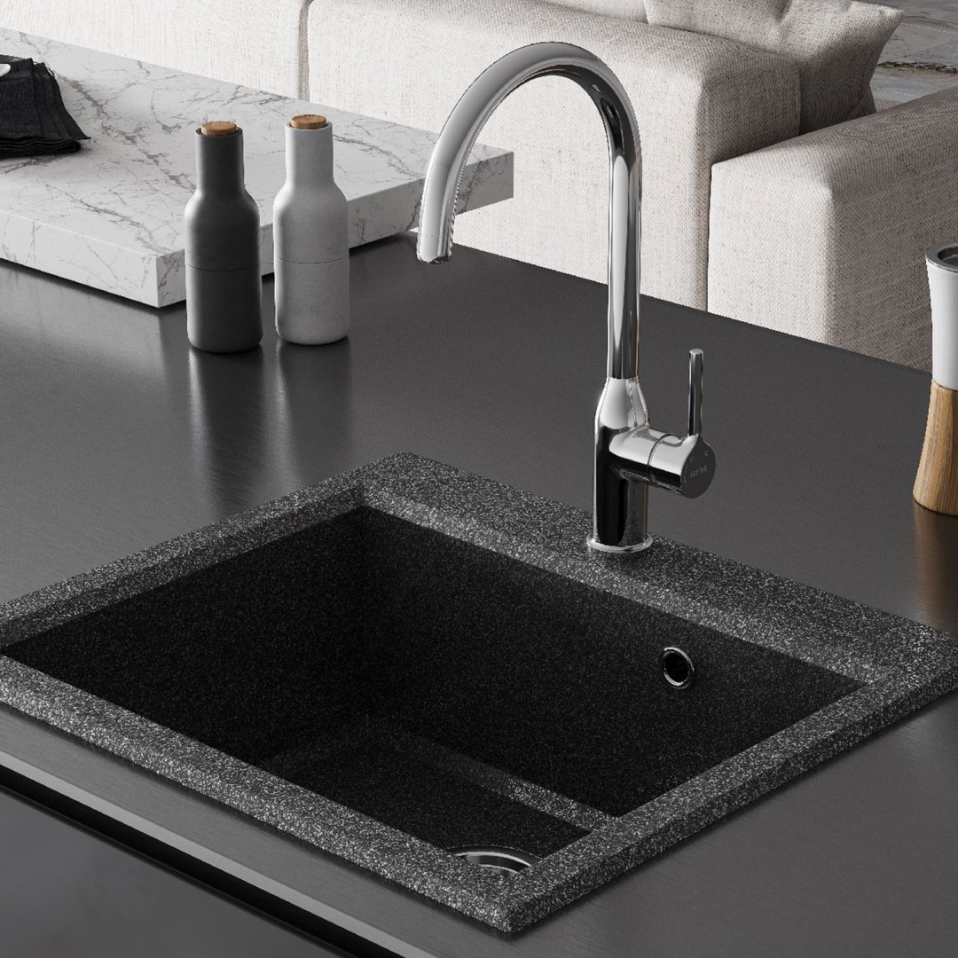 Смеситель для кухни (мойки) Santek WH5A43020C001 , однозахватный купить,0