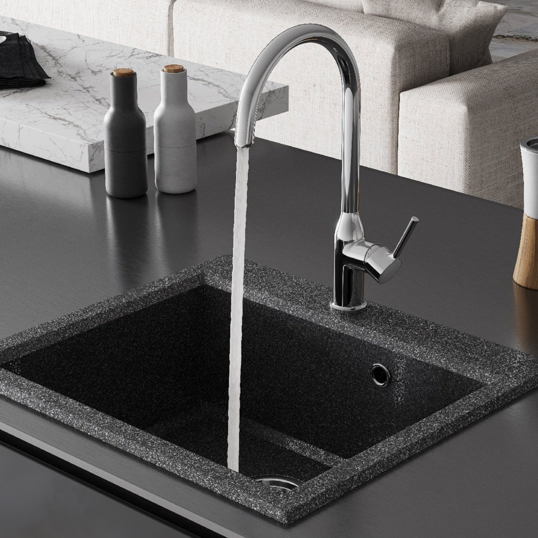 Смеситель для кухни (мойки) Santek WH5A43020C001 , однозахватный купить,0