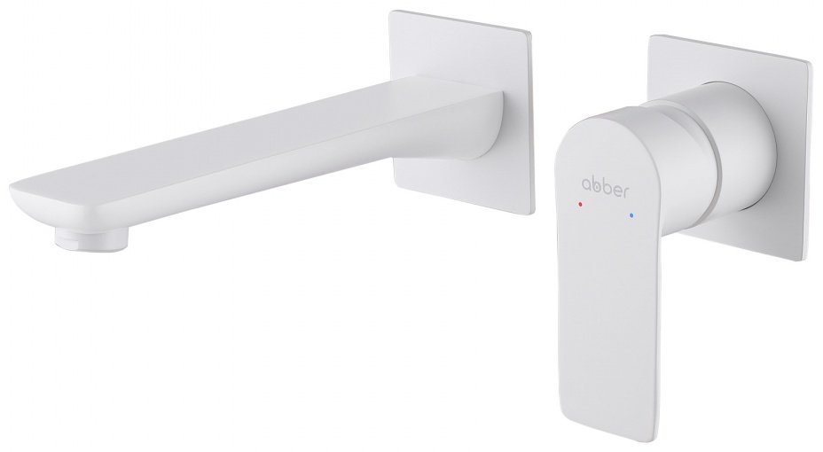 Смеситель для раковины (умывальника) Abber AF8082FW, однозахватный - ForteMarket Смеситель для раковины (умывальника) Abber AF8082FW, однозахватный купить,148600