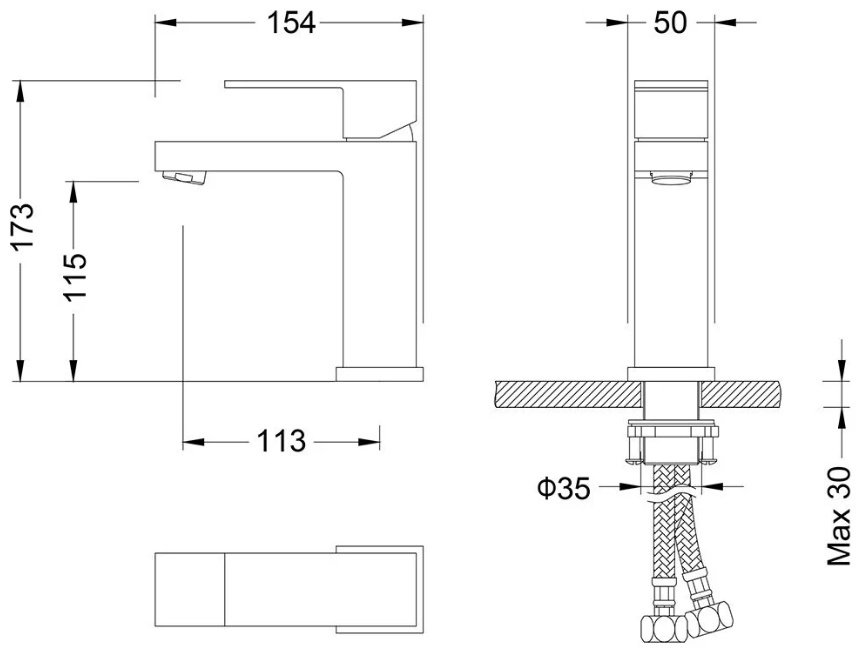 Смеситель для раковины (умывальника) Timo Selene 2061/00F, однозахватный купить,NaN