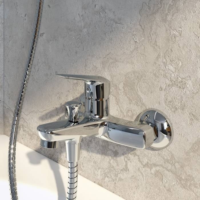 Смеситель для ванны IDDIS Torr TORSB00I02, латунь, цвет хром купить,NaN