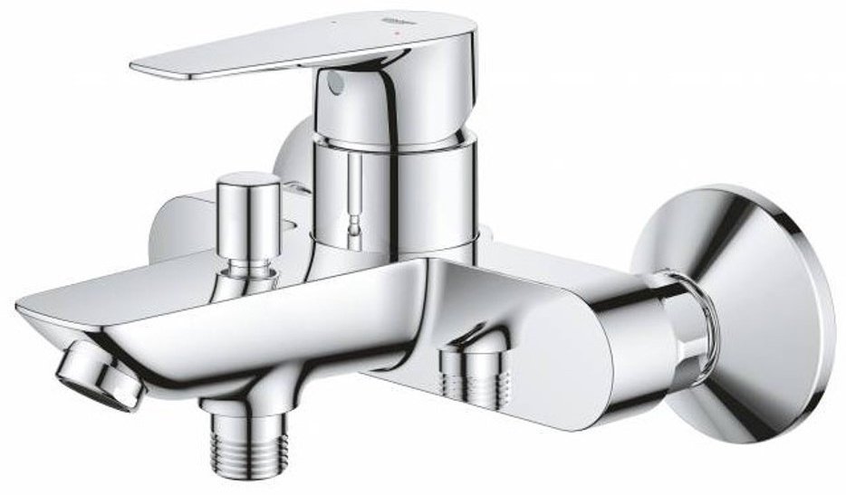 Смеситель для ванны Grohe BauEdge 23604001, латунь, цвет хром купить,NaN