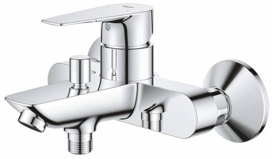 Смеситель для ванны Grohe BauEdge 23604001, латунь, цвет хром купить,NaN