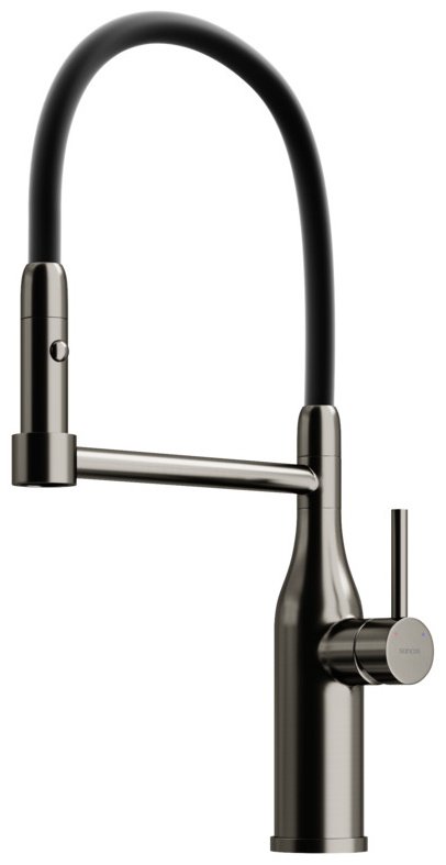 Смеситель для кухни Sancos SC4011GG, латунь, цвет стальной - ForteMarket Смеситель для кухни Sancos SC4011GG, латунь, цвет стальной купить,209700