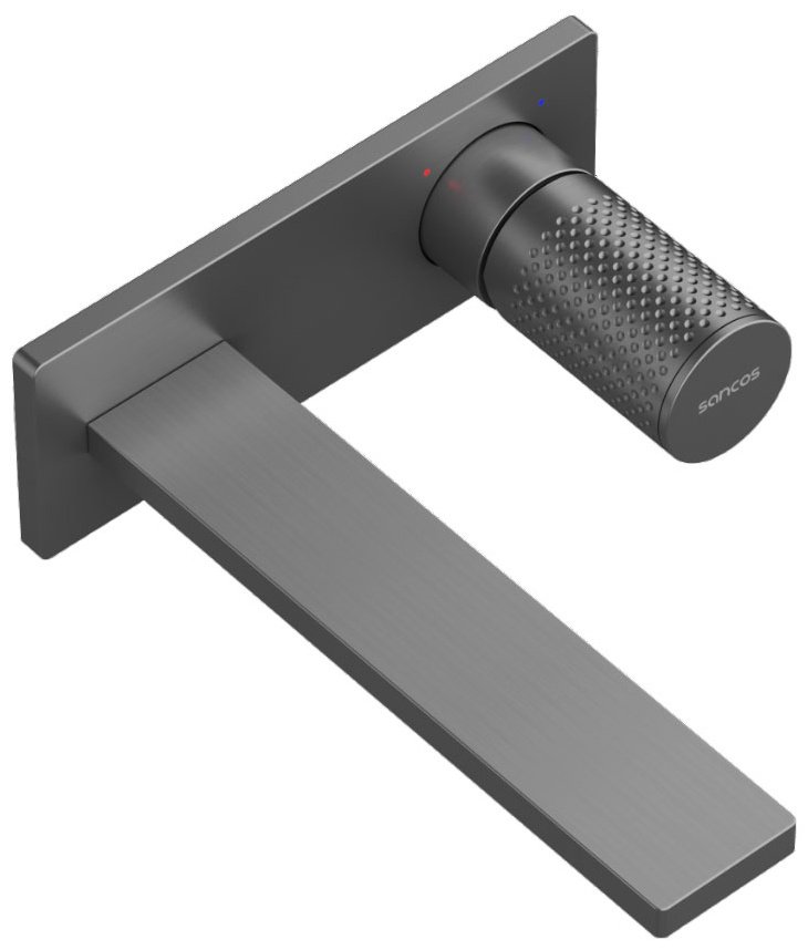 Смеситель Sancos SC9013GG, латунь, цвет черный - ForteMarket Смеситель Sancos SC9013GG, латунь, цвет черный купить,0