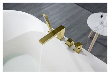 Смеситель для ванны Timo 2130/17Y, латунь, цвет золотой купить,NaN