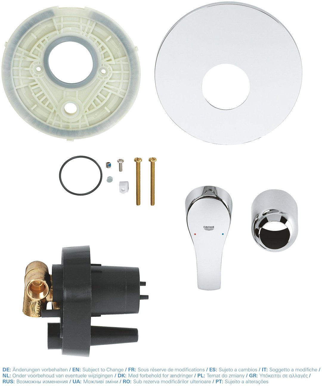 Смеситель для душа Grohe EuroSmart New 33556003, однозахватный - ForteMarket Смеситель для душа Grohe EuroSmart New 33556003, однозахватный купить,97456