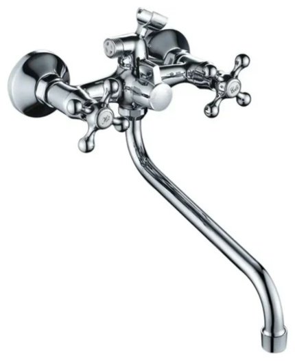 Смеситель для ванны Rainsberg R50123F, силумин, цвет хром - ForteMarket Смеситель для ванны Rainsberg R50123F, силумин, цвет хром купить,30100