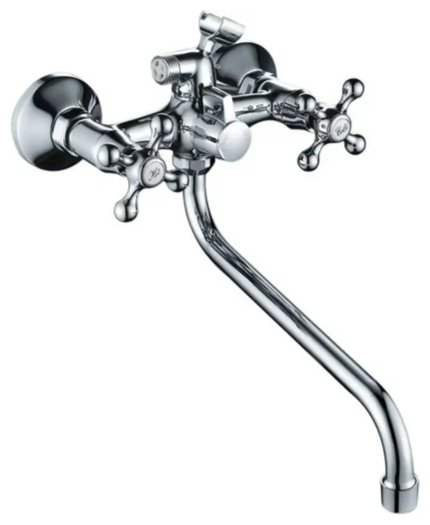 Смеситель для ванны Rainsberg R50123F, силумин, цвет хром - ForteMarket Смеситель для ванны Rainsberg R50123F, силумин, цвет хром купить,30100