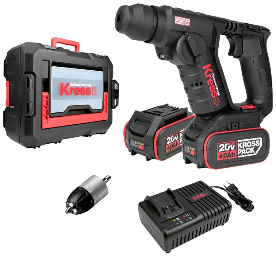 Перфоратор Kress KUC50 1.7 Дж, SDS-Plus