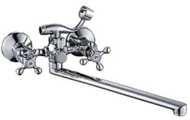Смеситель для ванны Potato P2233N, латунь, цвет хром купить,36400